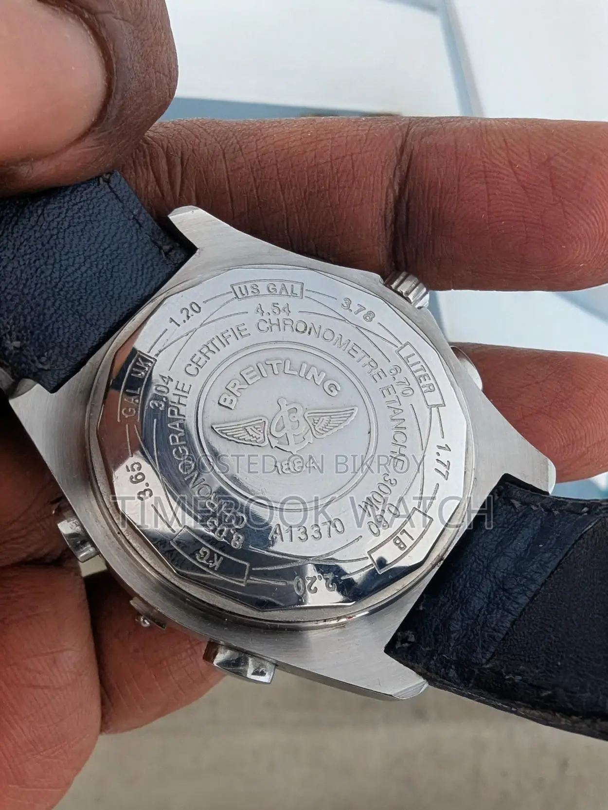 BREITLING Watch Digital & Analog Multifunction Machine