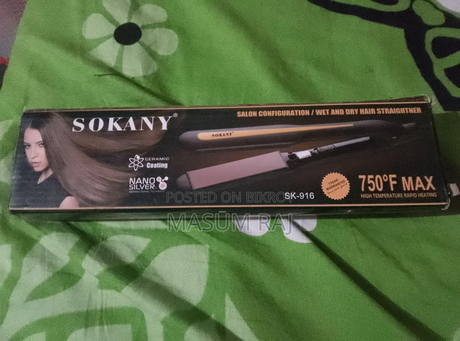 SOKANY Hair Straightener Machine