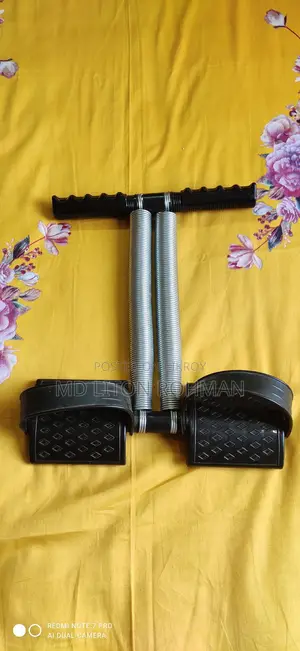 Double-spring tummy trimmer