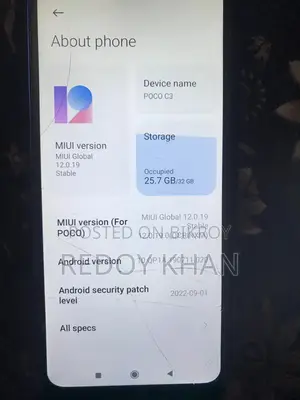 Xiaomi Poco C3 . (Used)
