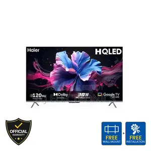 Haier H55P7UX ৫৫ ইঞ্চি ভয়েস কন্ট্রোল HQLED 4K স্মার্ট গুগল টিভি