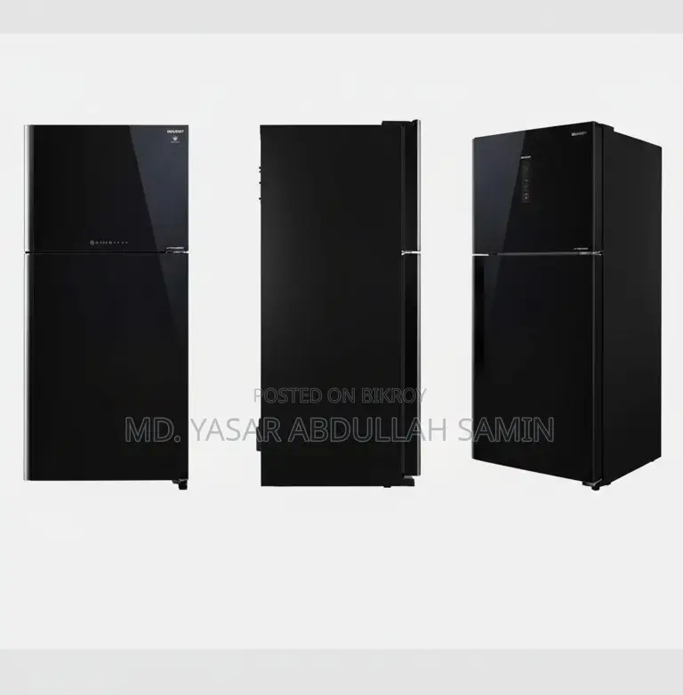 SJ-EX725P-BK Sharp 656 Liters Refrigerator