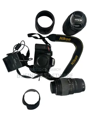 Nikon D3200 with 2 Lens