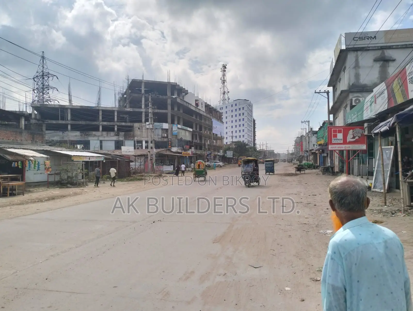 1100 sq ft flat next to Bashundhara Riverview project, adjacent to 150 ft road