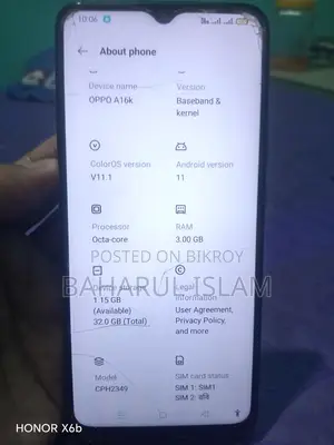 OPPO A16 (Used)