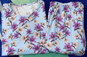 Ladies T-shirt and Plazo Set