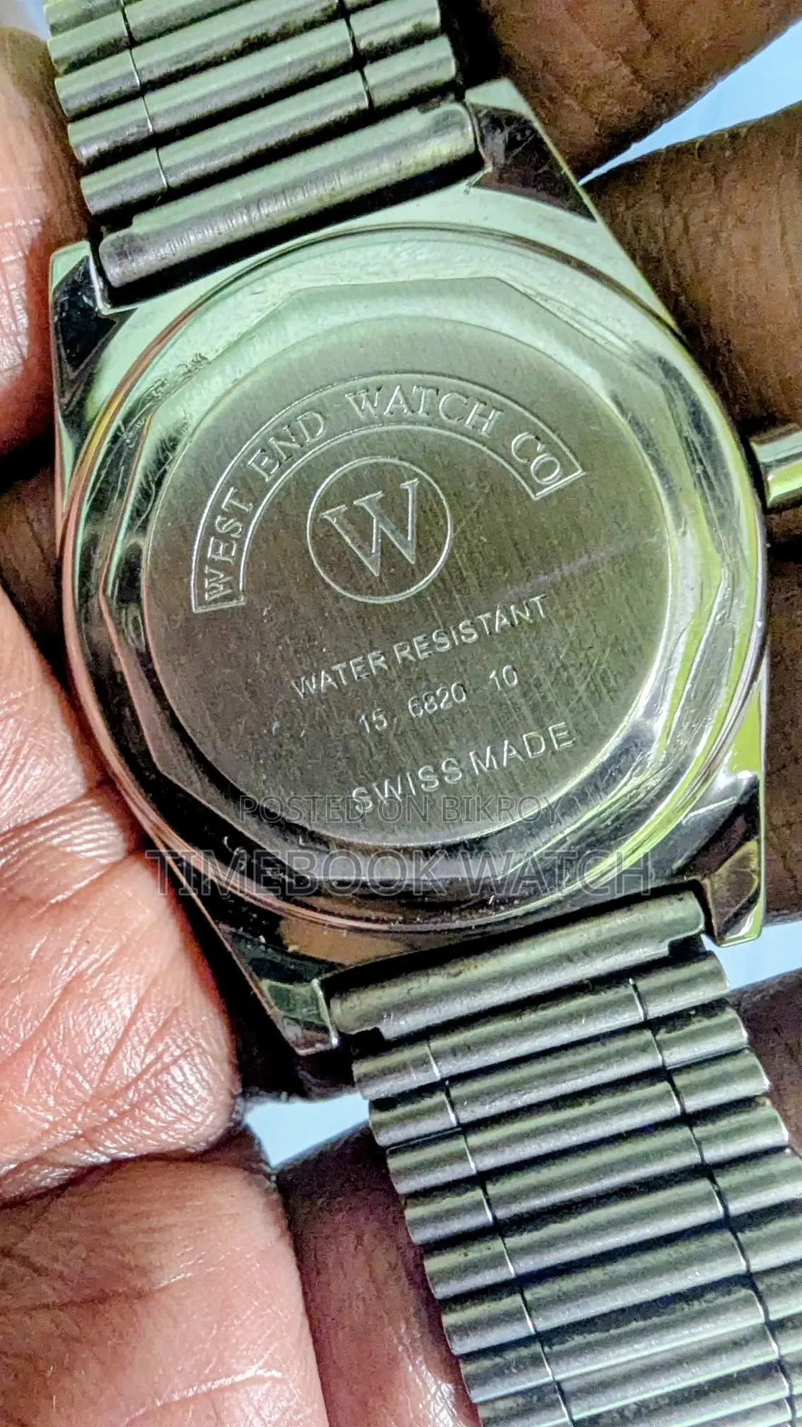West End Co Watch 100% Authentic Gold Swiss Antique মেশিন