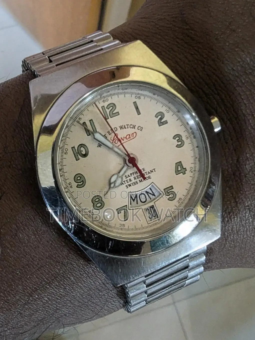 West End Co Watch 100% Authentic Gold Swiss Antique মেশিন