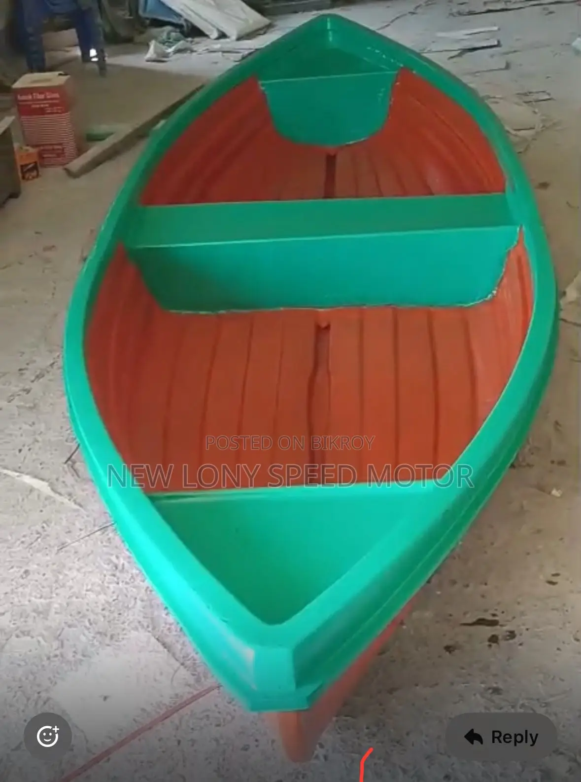 Fiberglass Nowka 08 Persons.