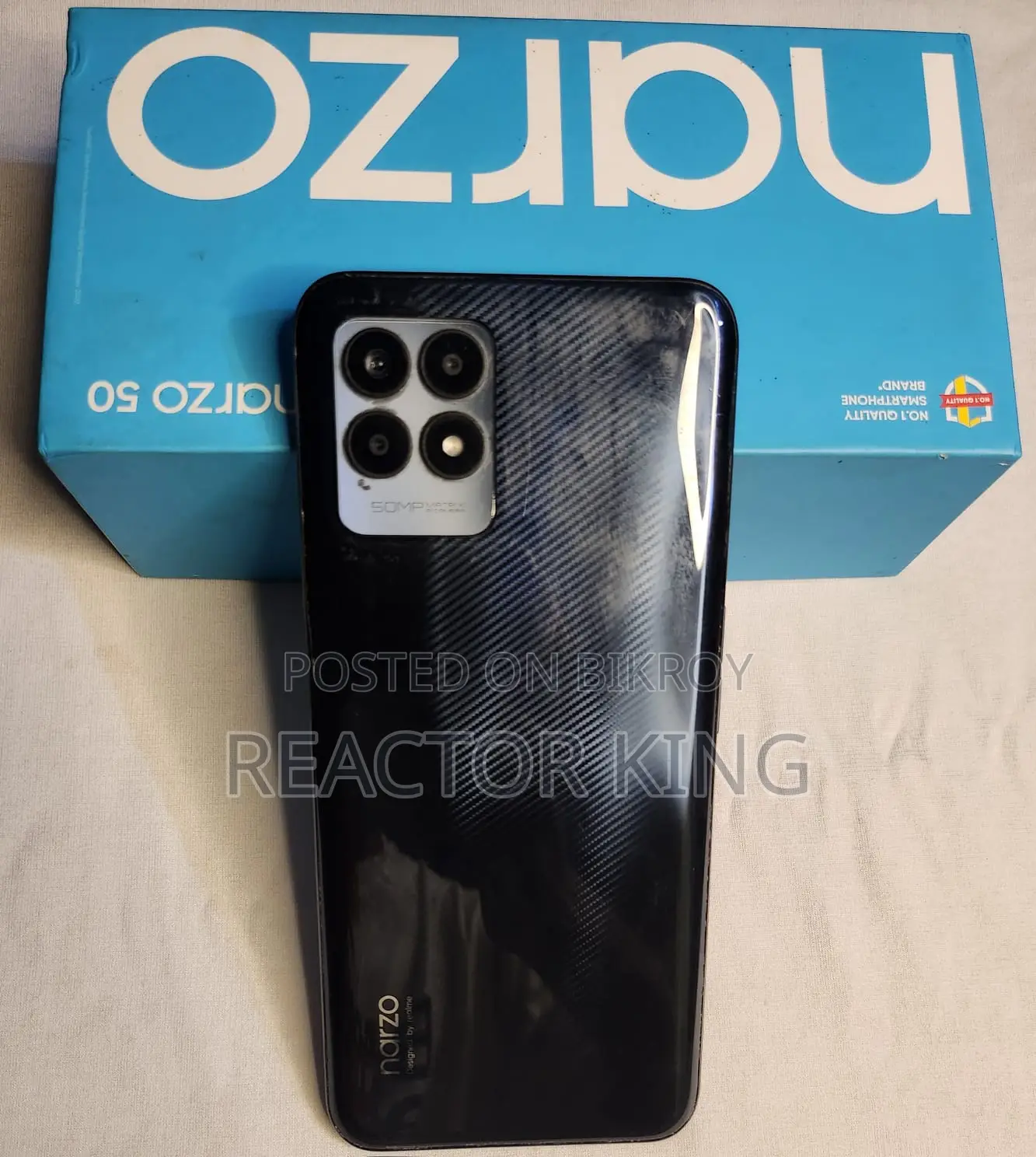 Realme Narzo 50 6 /128 (Used)