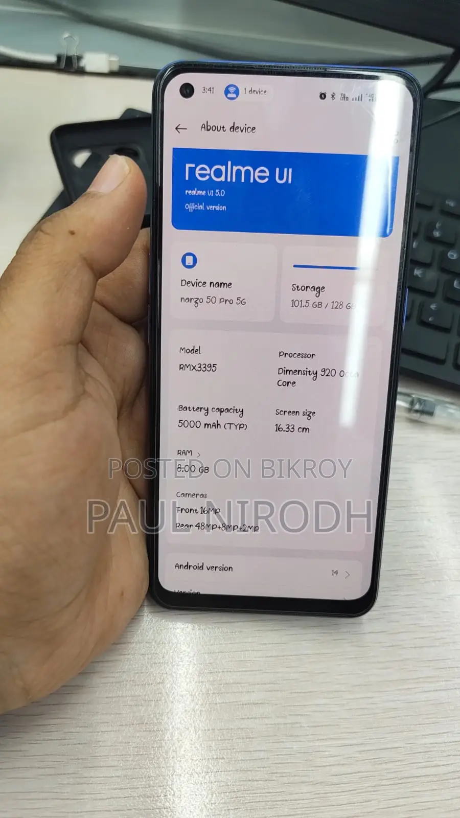 Realme Narzo 50 Pro Global (Used)