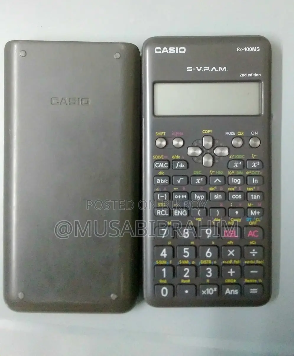 Original Casio Calculator Fx-100ms