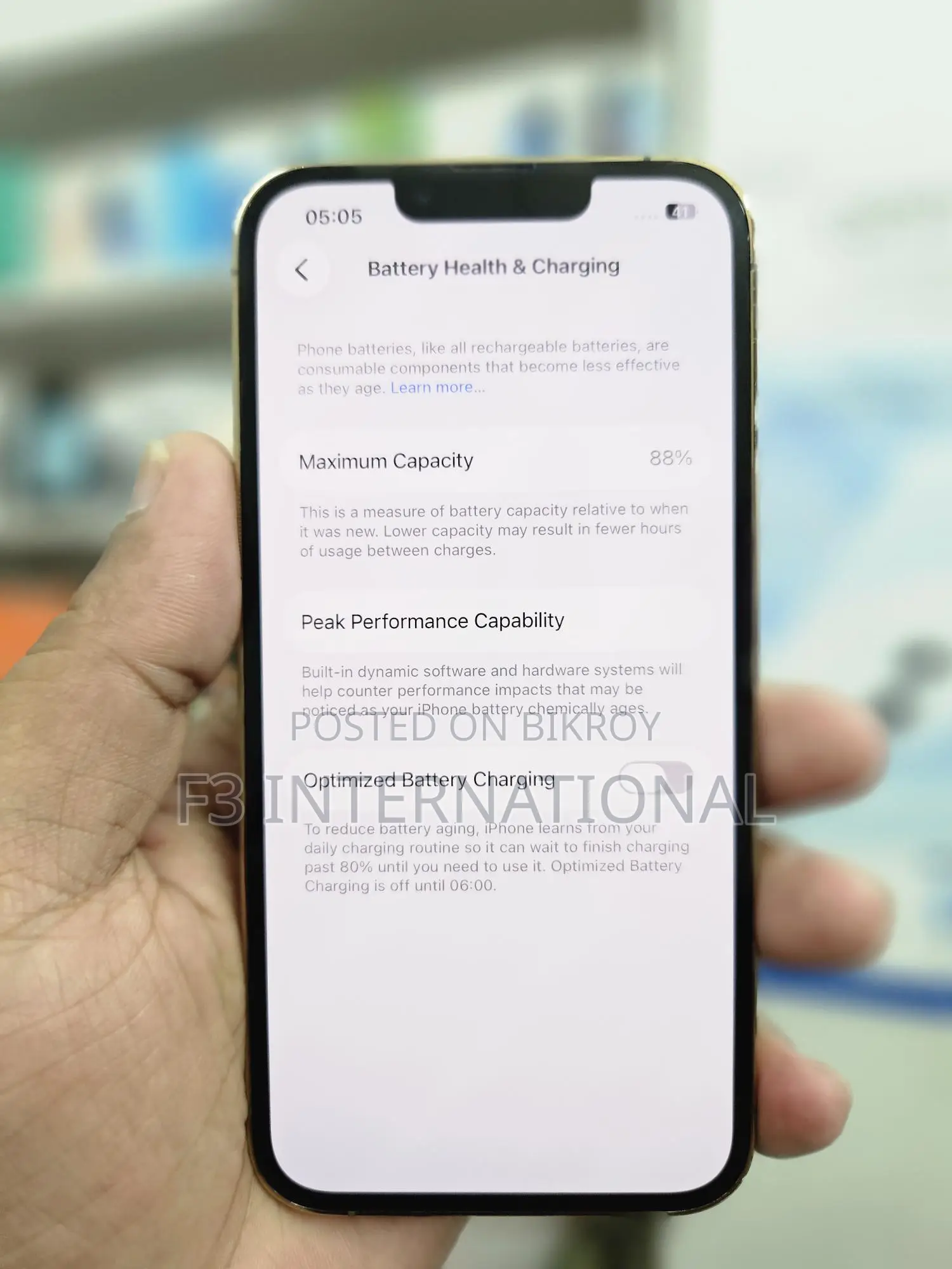 Apple iPhone 13 Pro 128gb offer price (Used)
