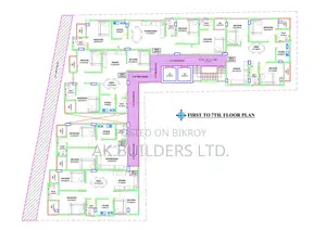 1300 sq ft flat adjacent to 150 ft road, near Bashundhara Riverview Project
