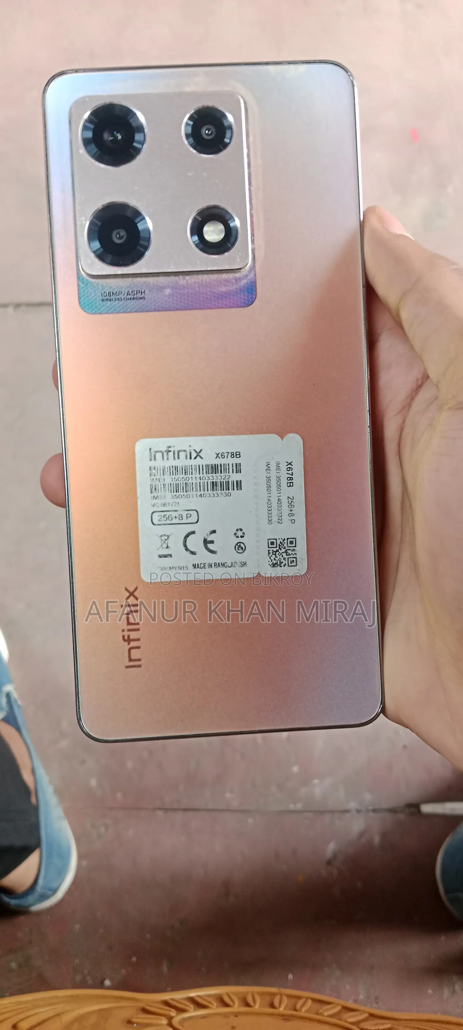 Infinix Note 30 . (Used)