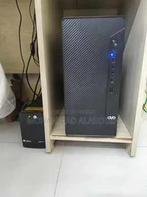 Desktop Computer & HP 19-inch Monitor
