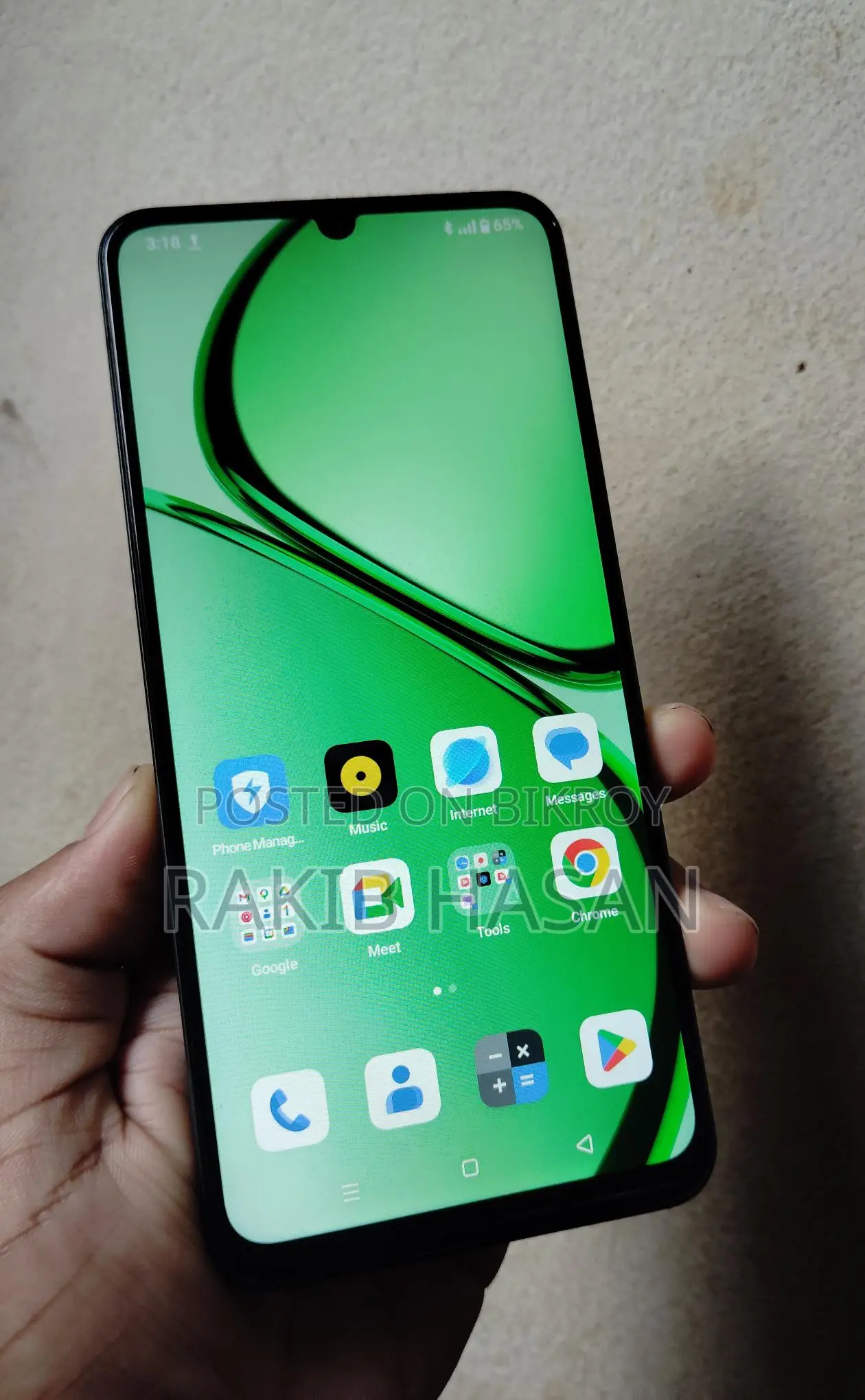 Realme C61 6gb 128gb (Used)