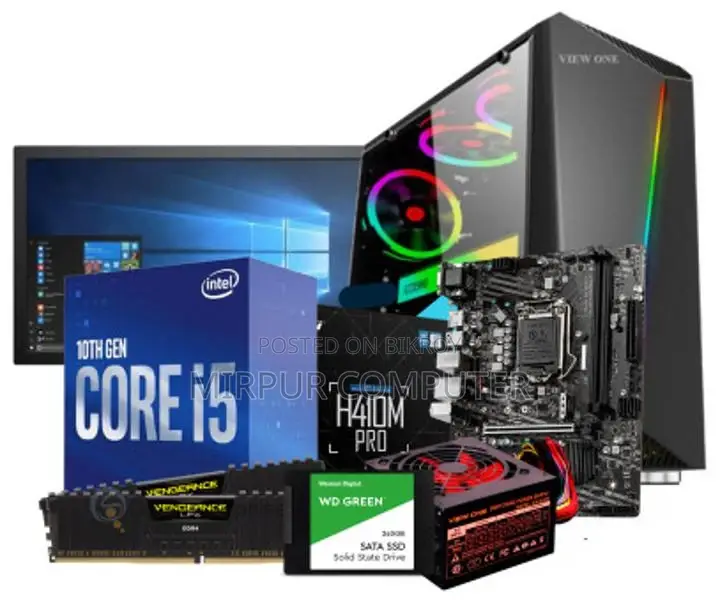 NEW CORE i5.10th Gen.LED HP 20+SSD 256GB.RAM 8GB