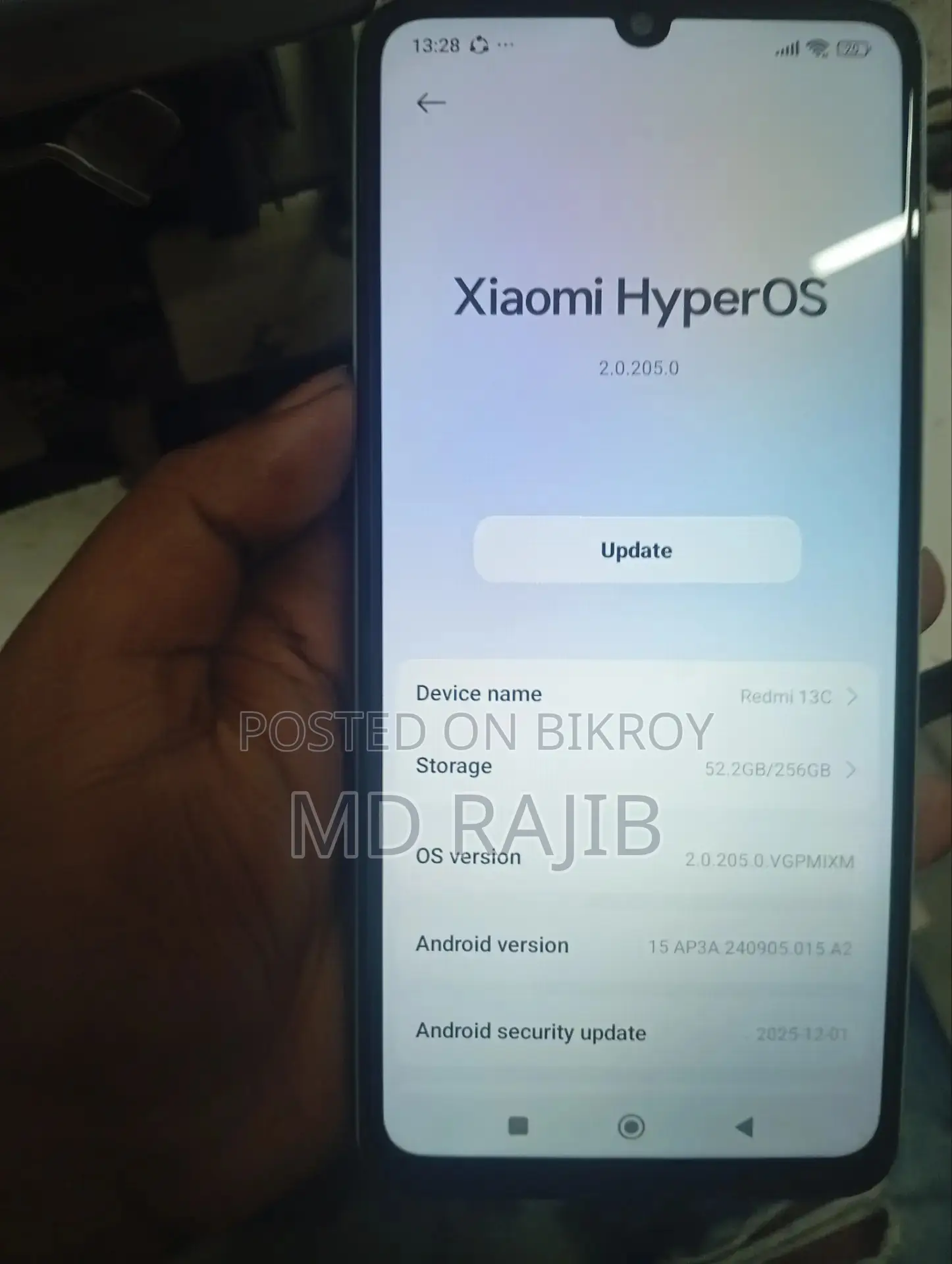 Xiaomi Redmi 13c . (Used)