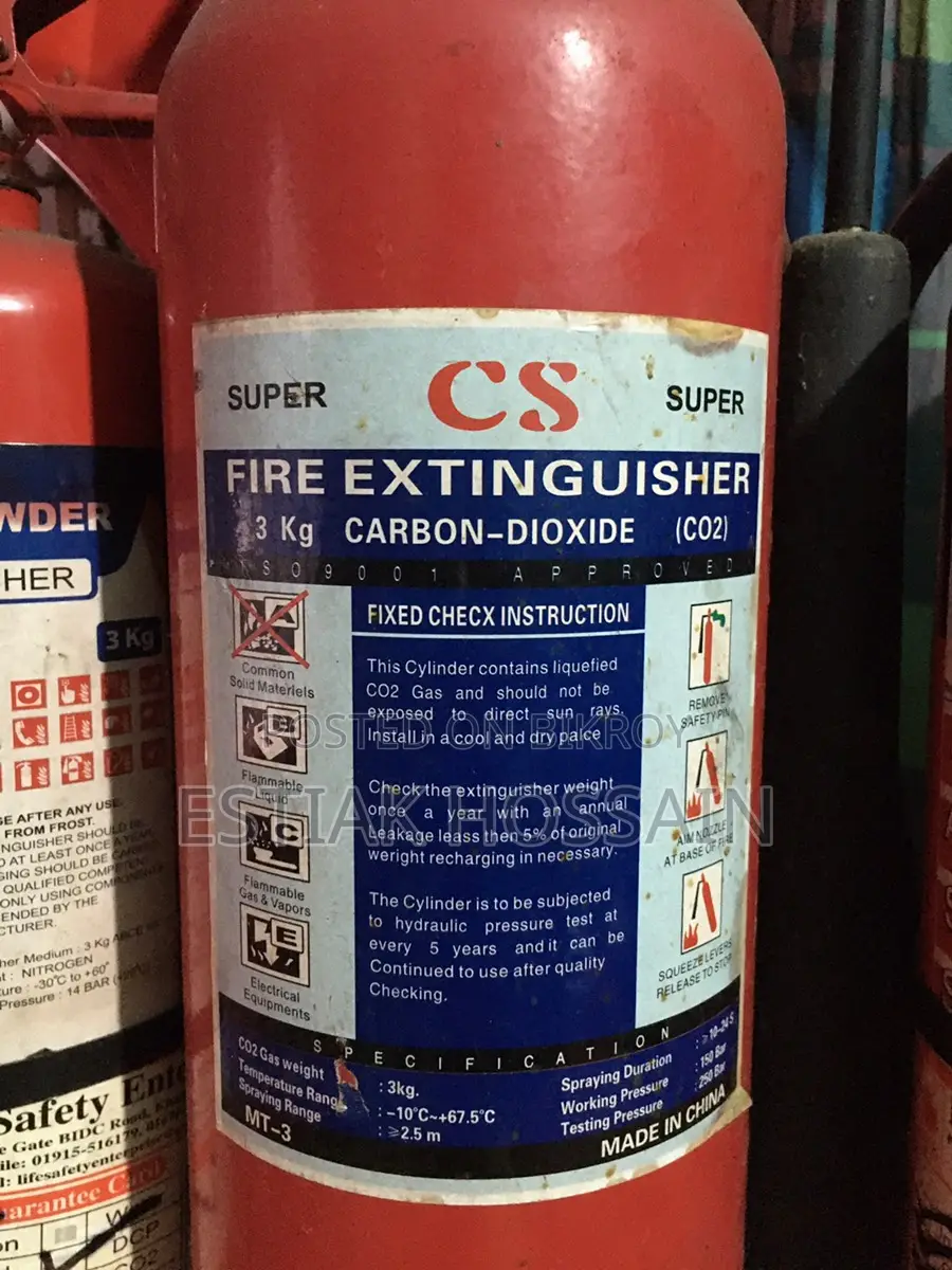 Fire Extinguisher Bottle