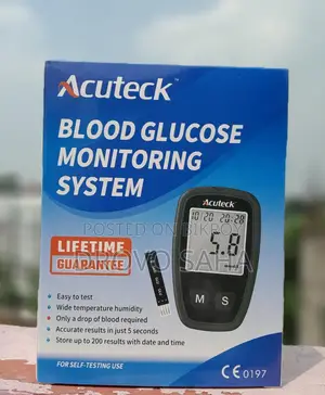 Blood Glucose Meter (Acutech Brand)