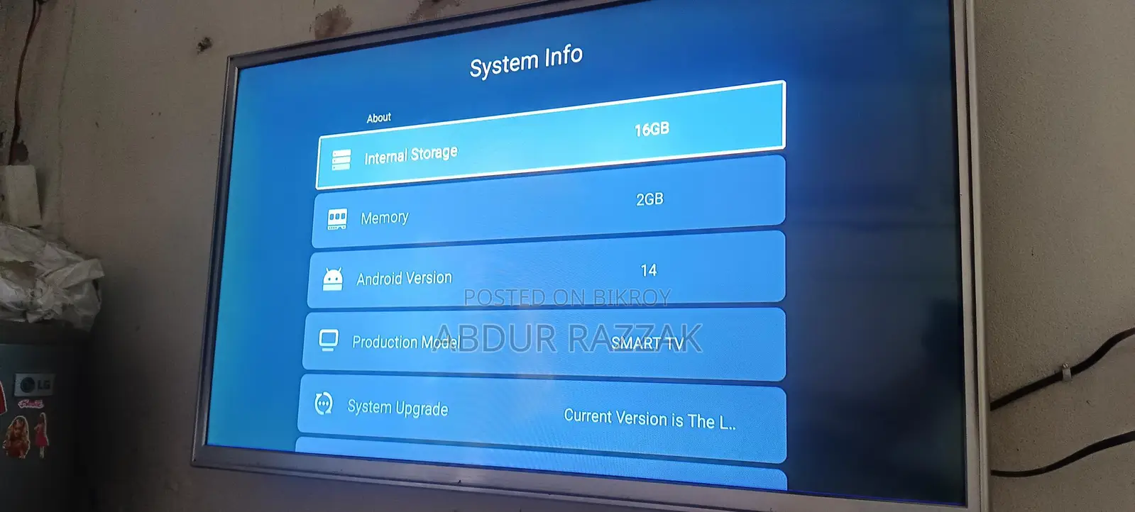Sony Smart TV for Sale | 2GB RAM, 16GB ROM