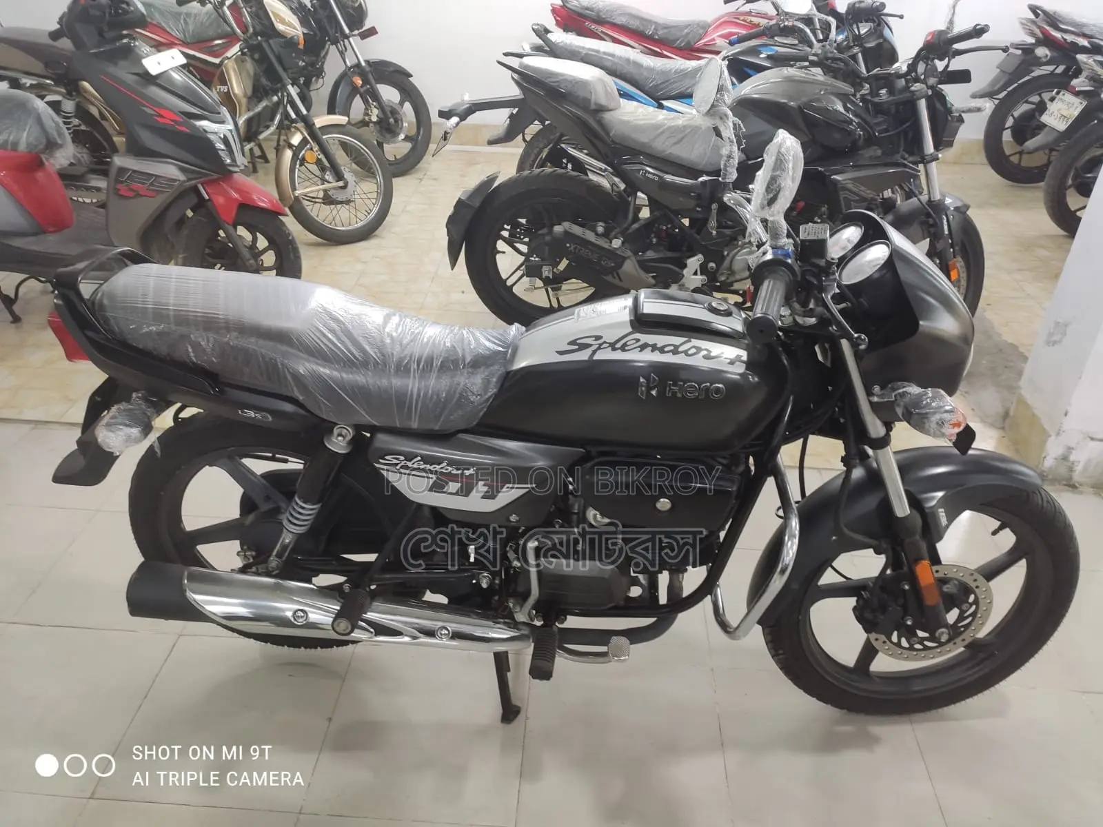 Hero Splendor Plus Black 2025