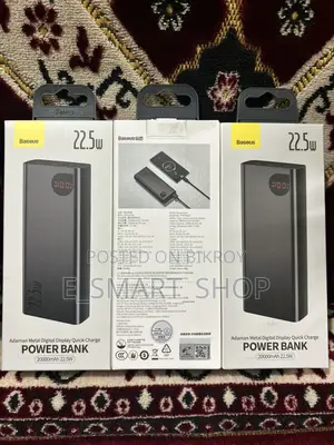Baseus 22.5w Adaman Power Bank 20000mah