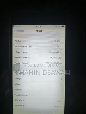 Apple iPhone 6S Plus ফ্রেশ (Used)