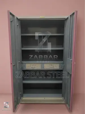 Zabbar Steel Two-Door Almirah