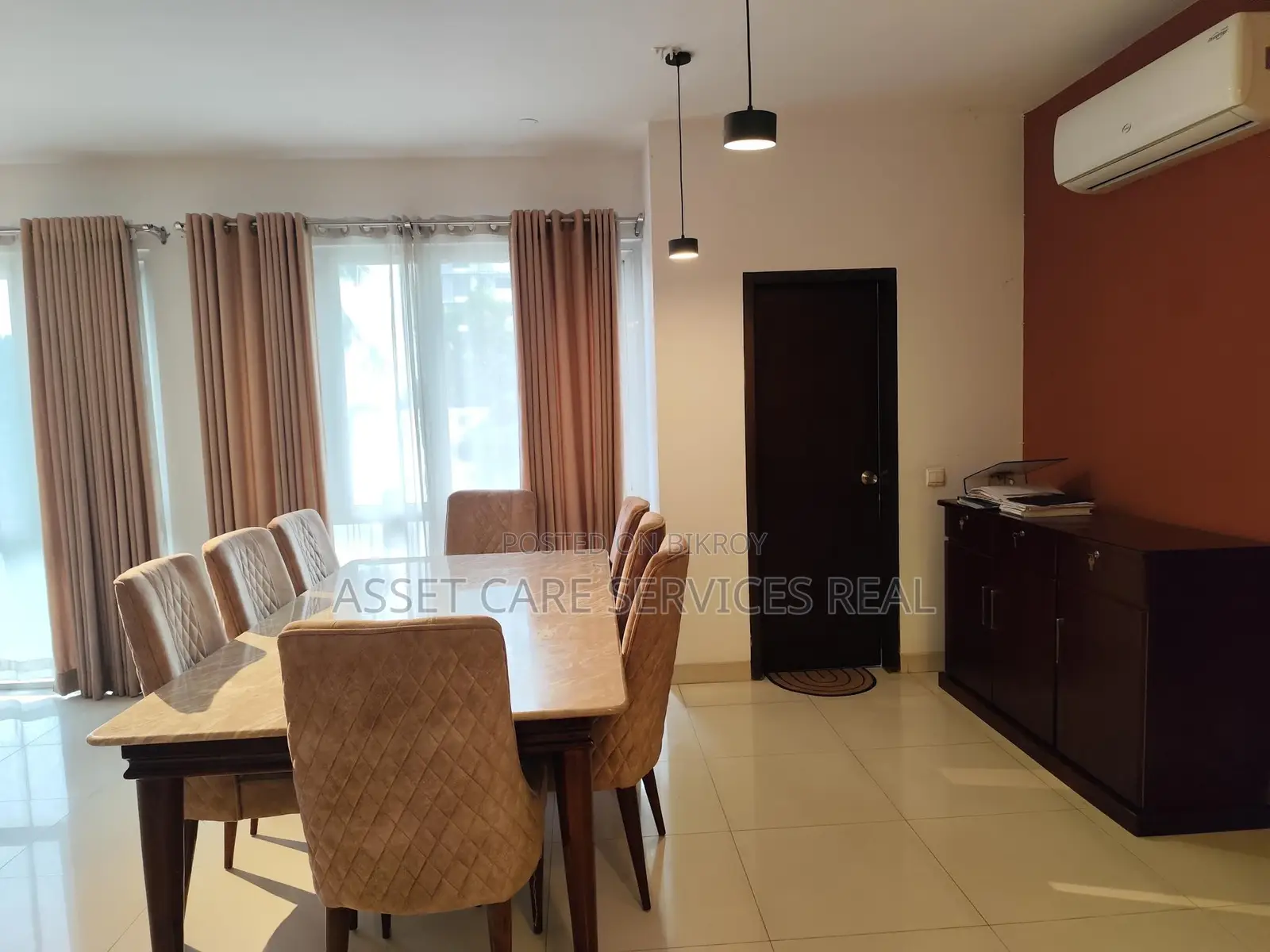 Fully-Furnished 3-Bedroom Apartment for Rent in Baridhara Diplomatic Zone