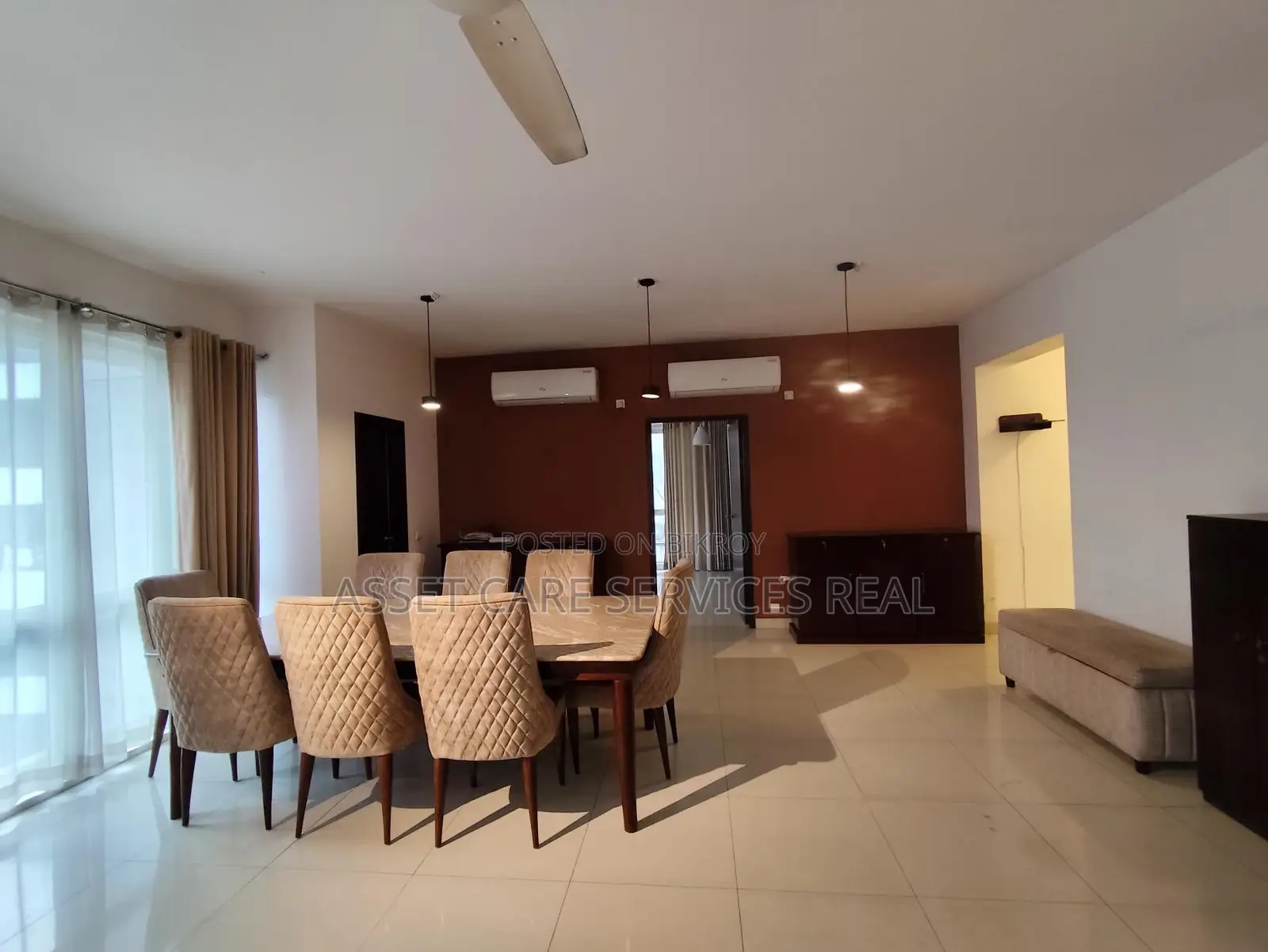 Fully-Furnished 3-Bedroom Apartment for Rent in Baridhara Diplomatic Zone
