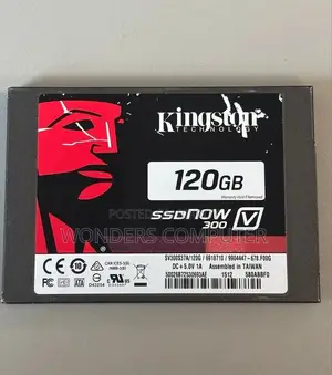 Kingston 120GB A400 SATA 3 2.5" Internal SSD 1 Year Warranty
