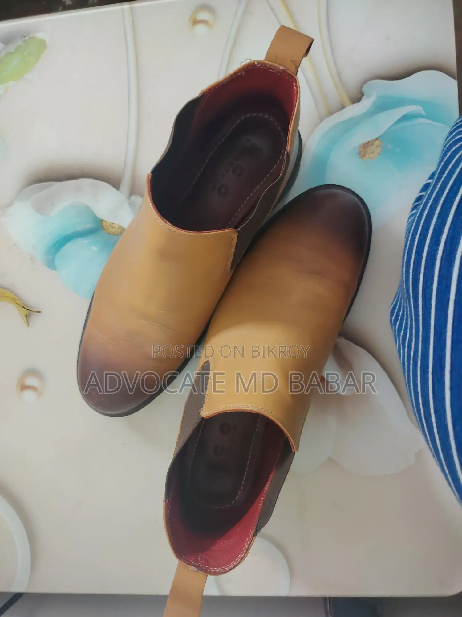 40 Size 100% Leather 3/4 Times Used Boots