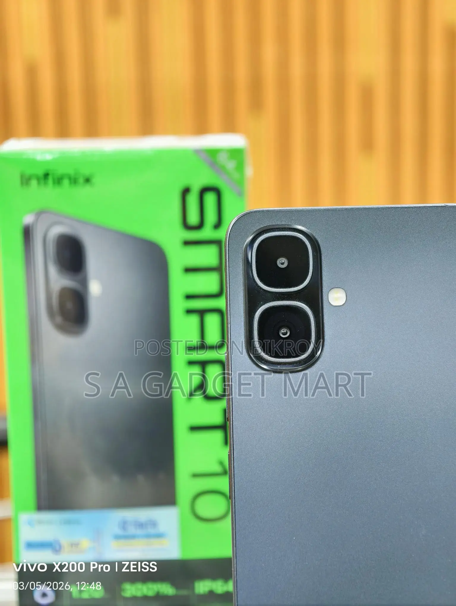 New Infinix Smart 10 64 GB Black