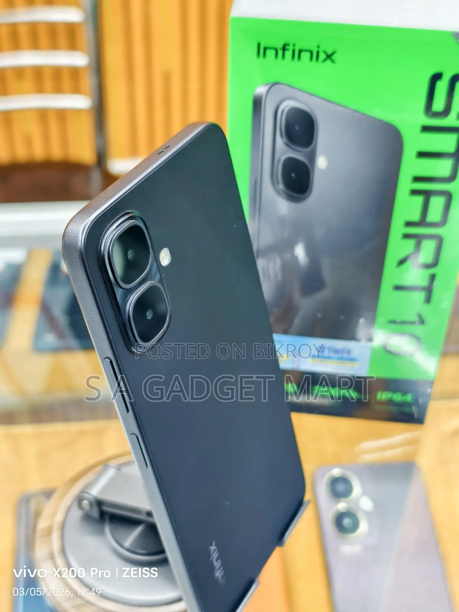 New Infinix Smart 10 64 GB Black