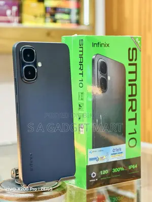 New Infinix Smart 10 64 GB Black