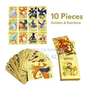 Golden Pokemon Card Set