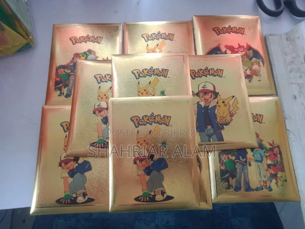 Golden Pokemon Card Set