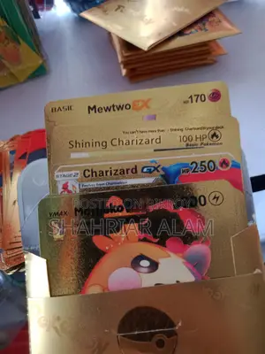 Golden Pokemon Card Set