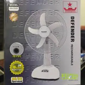 Defender 2926 Rechargeable Fan 16"