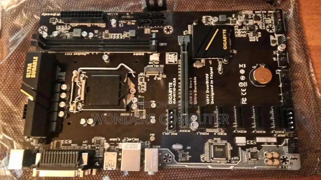 GIGABYTE GA-H110-D3A SATA 6Gb/s 1 Year Warranty With m.2 Slot