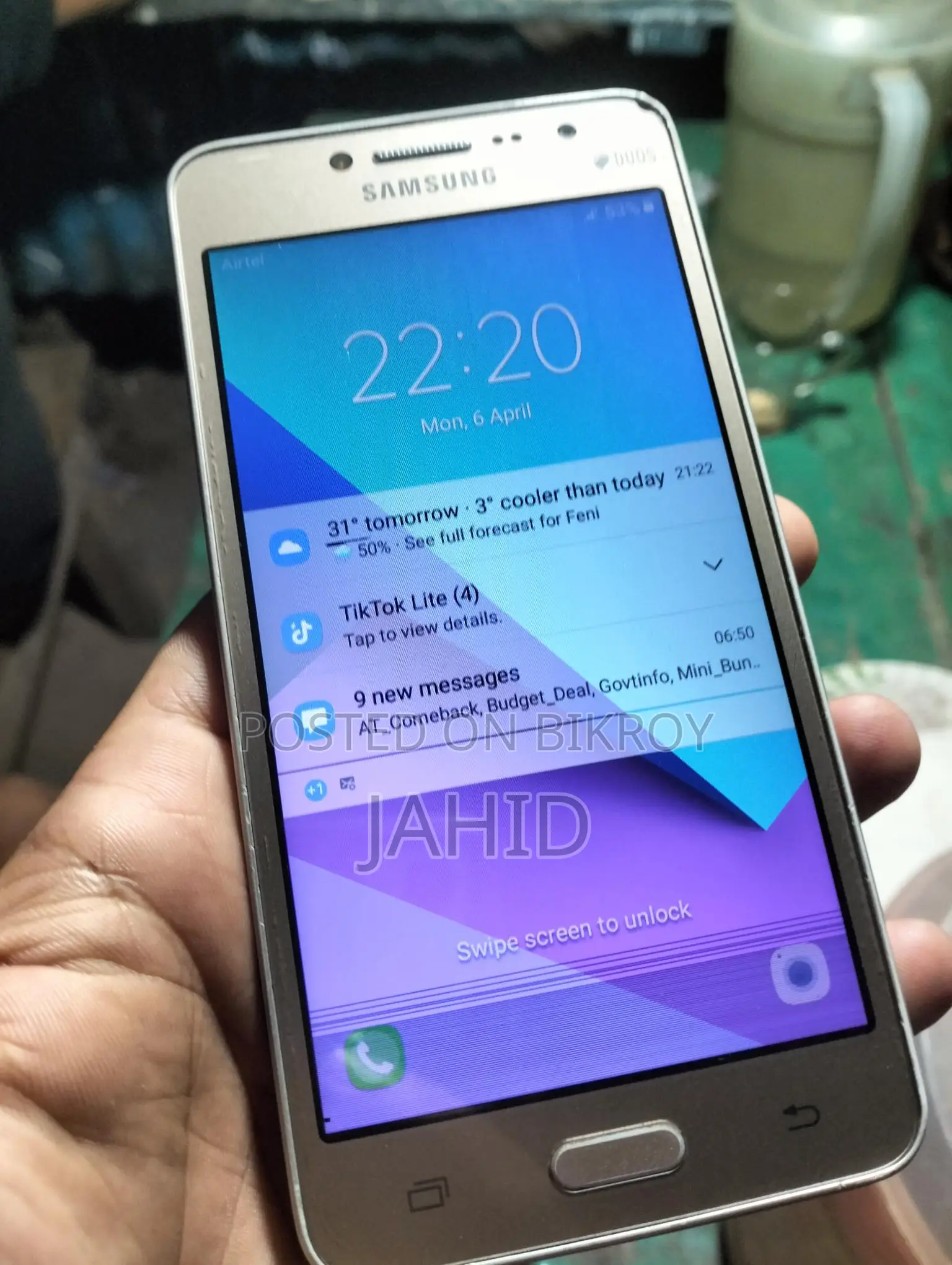 Samsung Galaxy Grand Prime Plus . (Used)