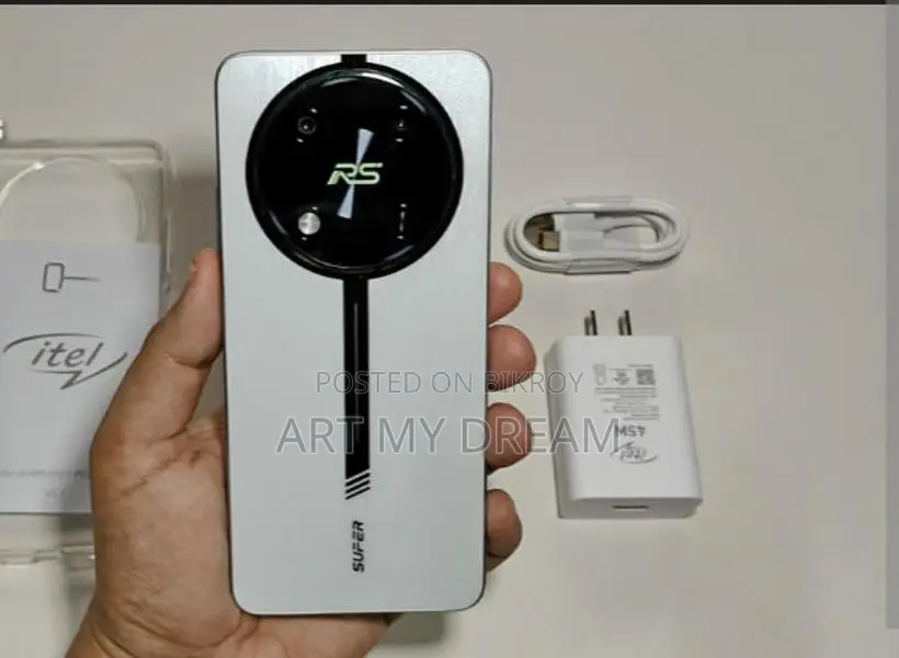 Itel Rs4 ১২/২৫৬ ফুল বক্স (ব্র্যান্ড নিউ)