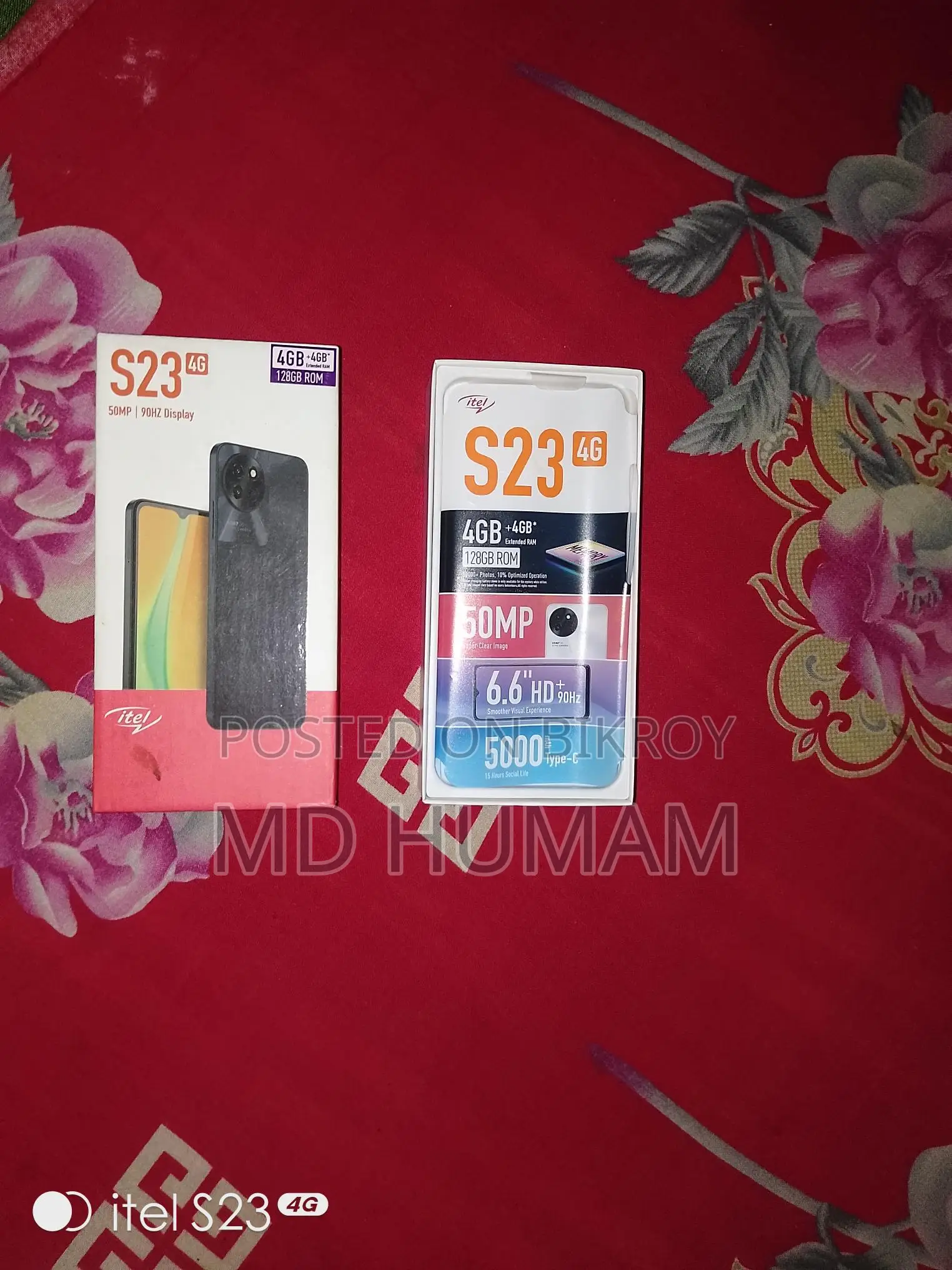 Itel S23 128 GB Black
