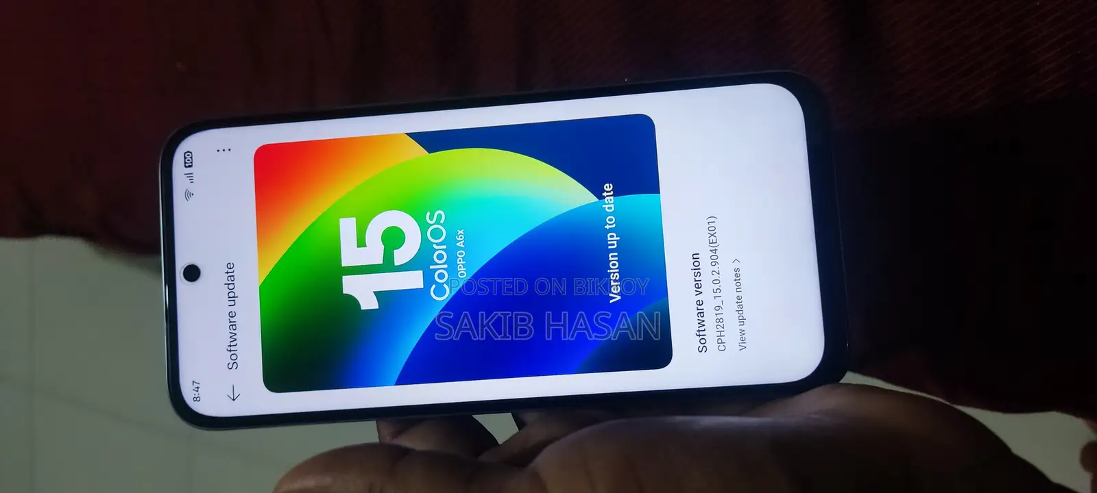 Oppo A6x 128 GB Silver