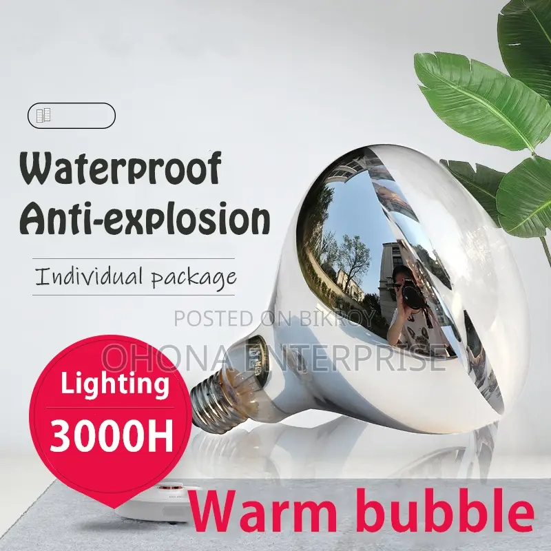 Infrared bulb and holder