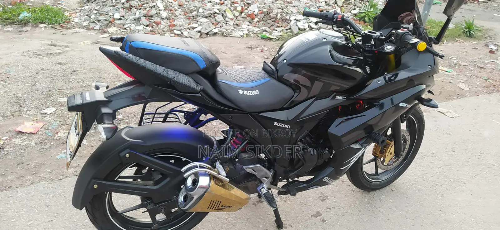 Suzuki Gixxer SF . 2017