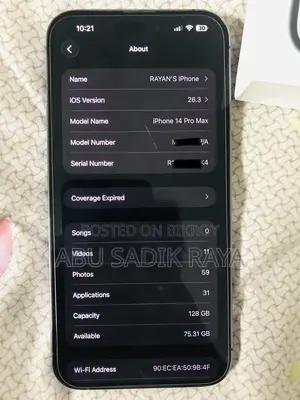 Apple iPhone 14 Pro Max . (Used)