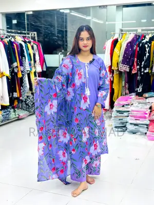 পাকিস্তানি স্কিন প্রিন্টের থ্রি-পিস